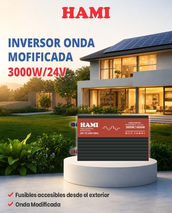HAMI IMPORTADO 3000W/24V ONDA MODIFICADA